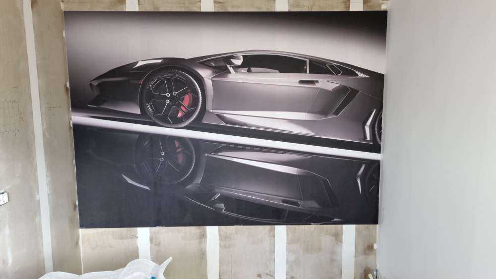 Lamborghini grise