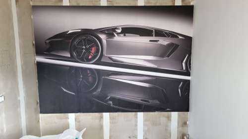 Lamborghini grise