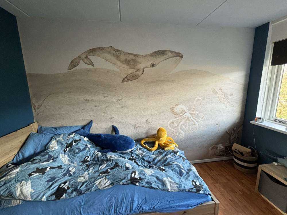 Monde sous-marin en taupe