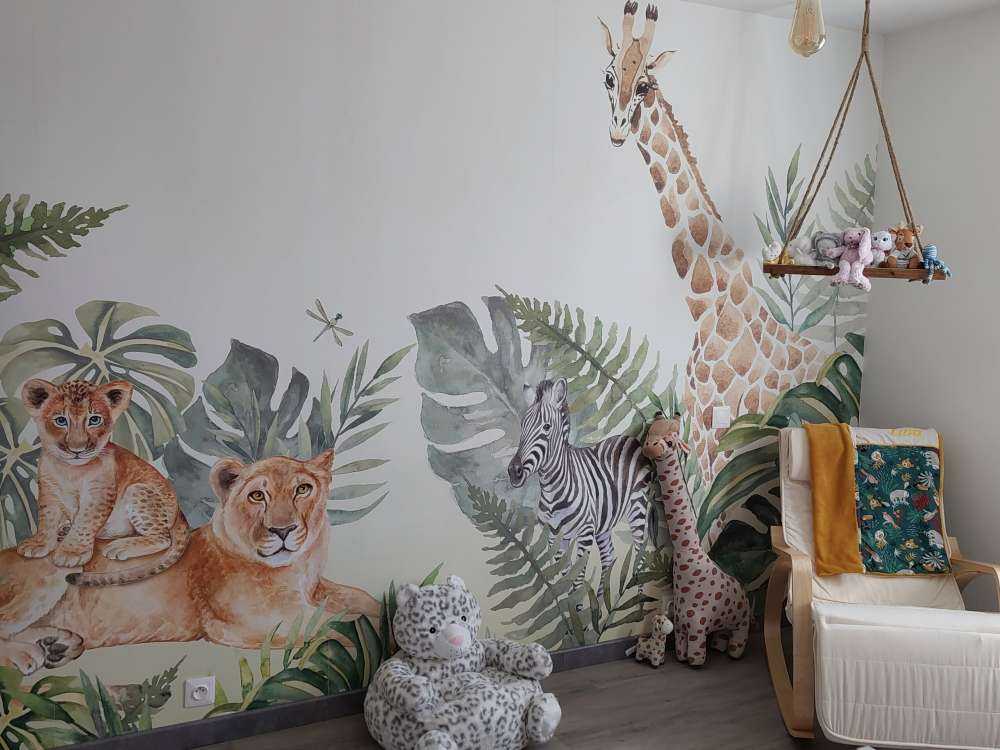 Animaux peint à l'aquarelle