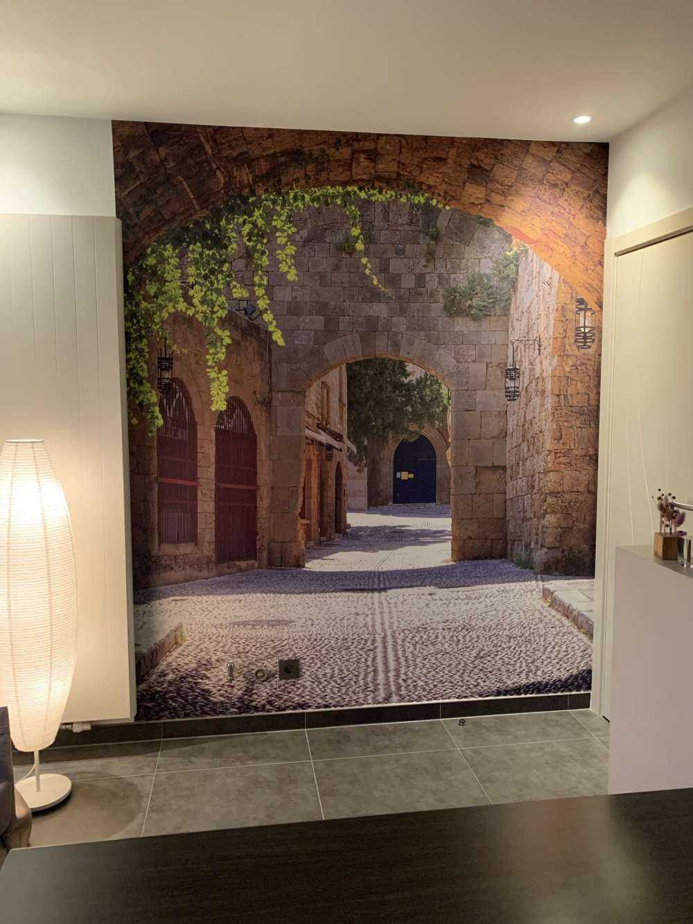 Rue avec arches