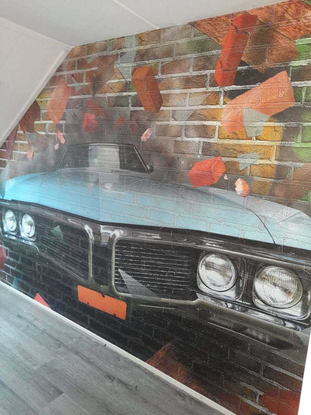 Graffitis sur la voiture
