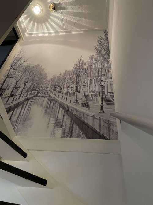 Amsterdam en noir et blanc