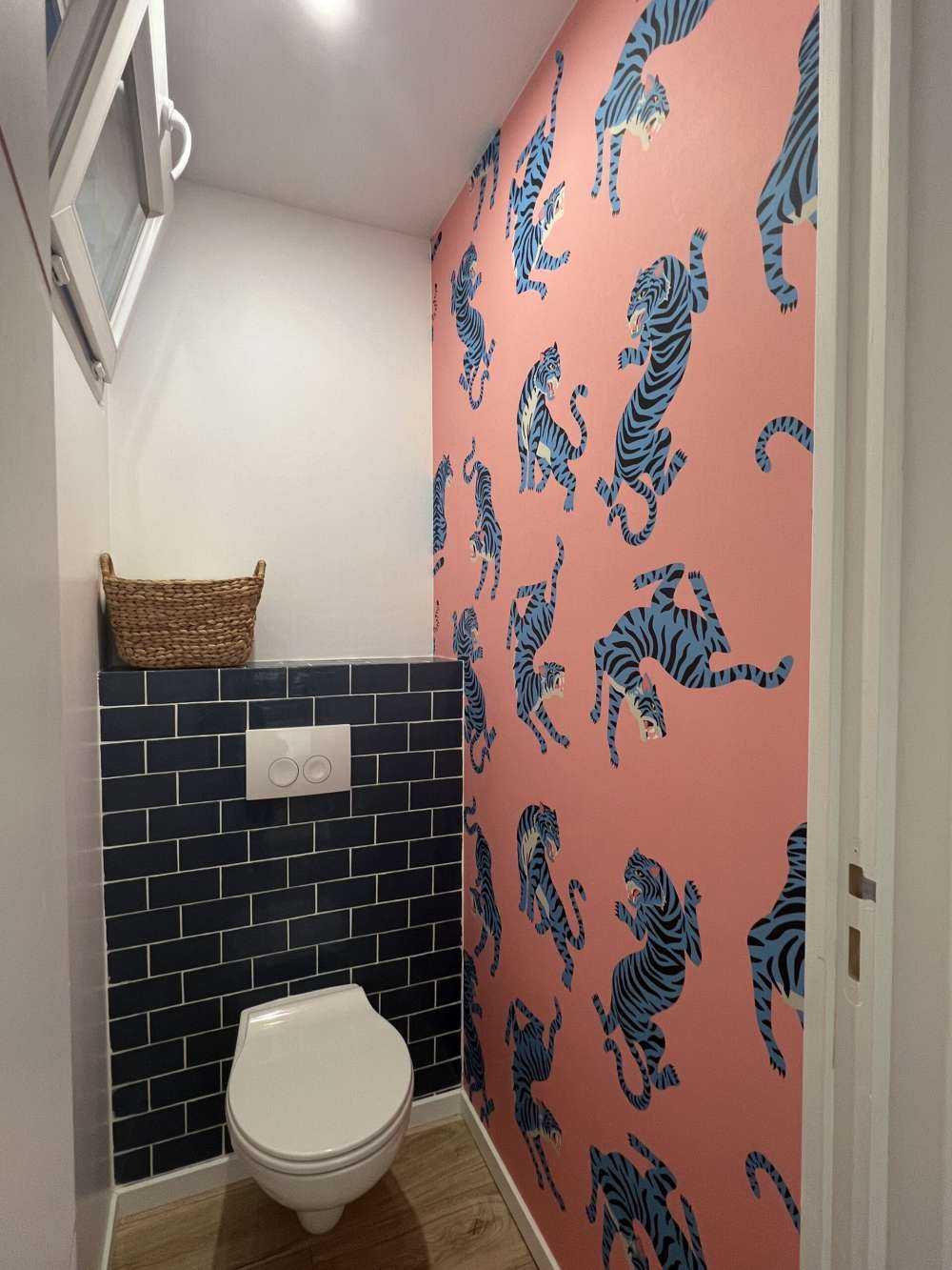 Motif Tigres bleus