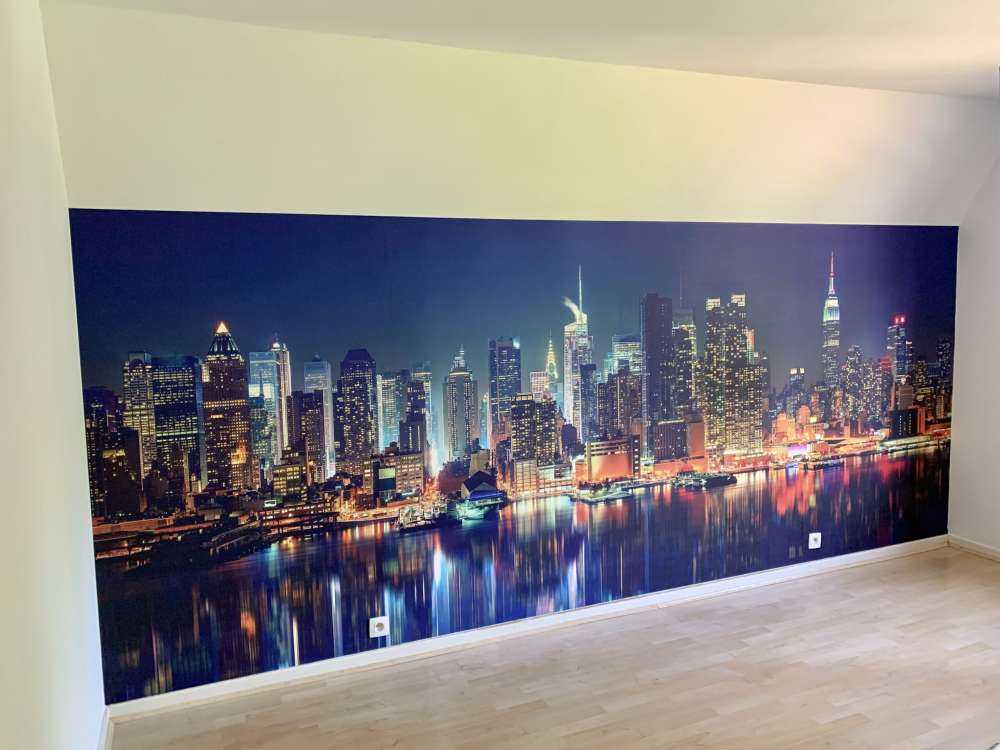 Fond d'écran de photos de New York la nuit