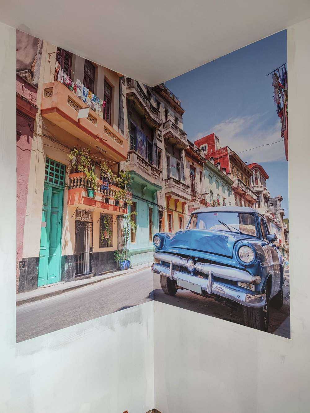 Voiture classique à cuba