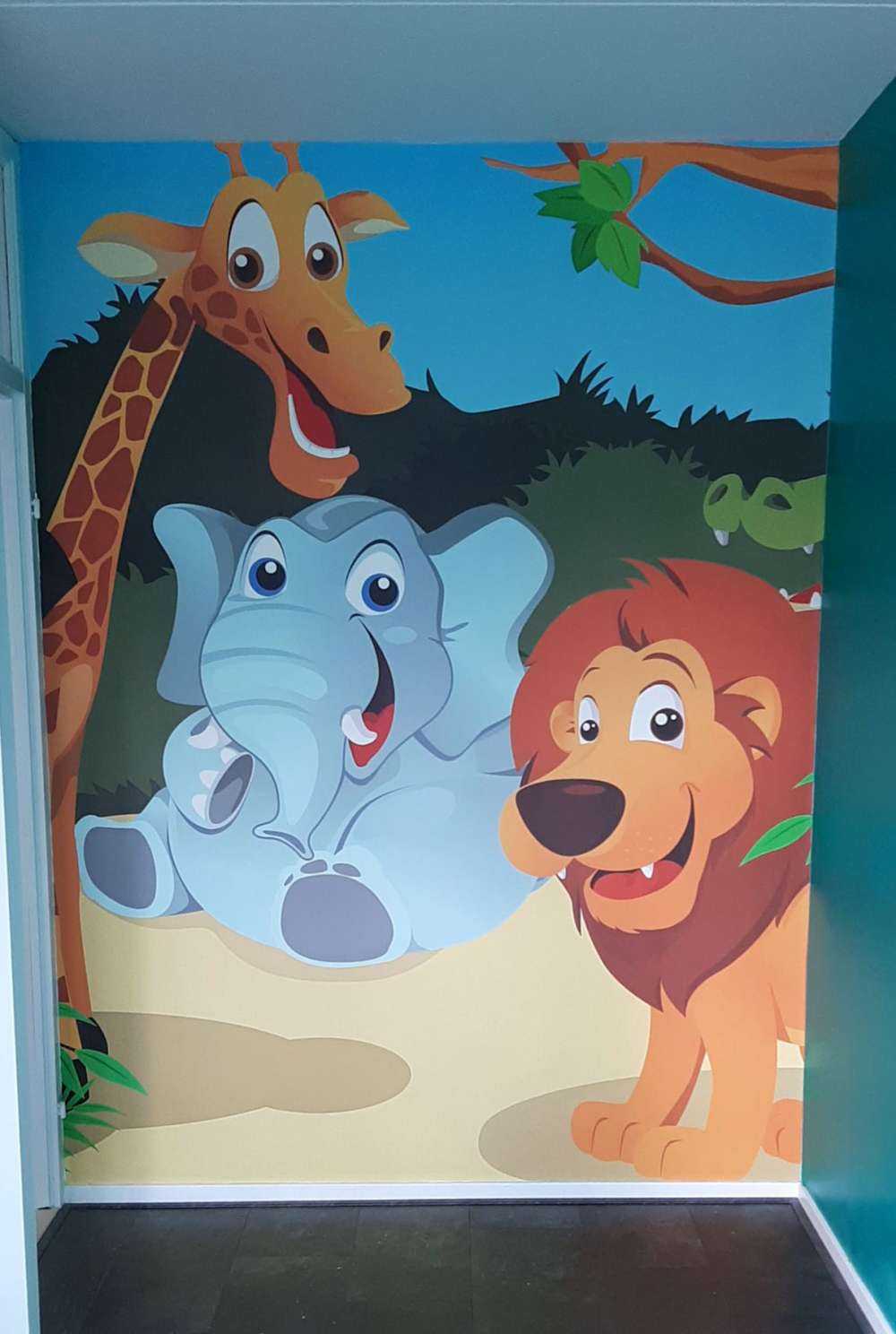 Animaux sauvages joyeux