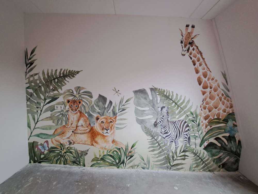 Animaux peint à l'aquarelle