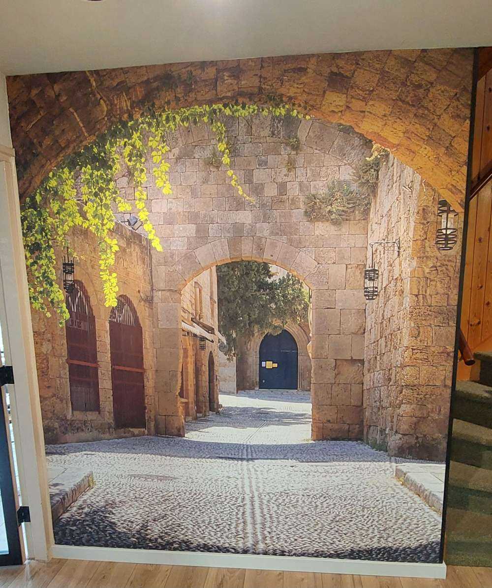Rue avec arches