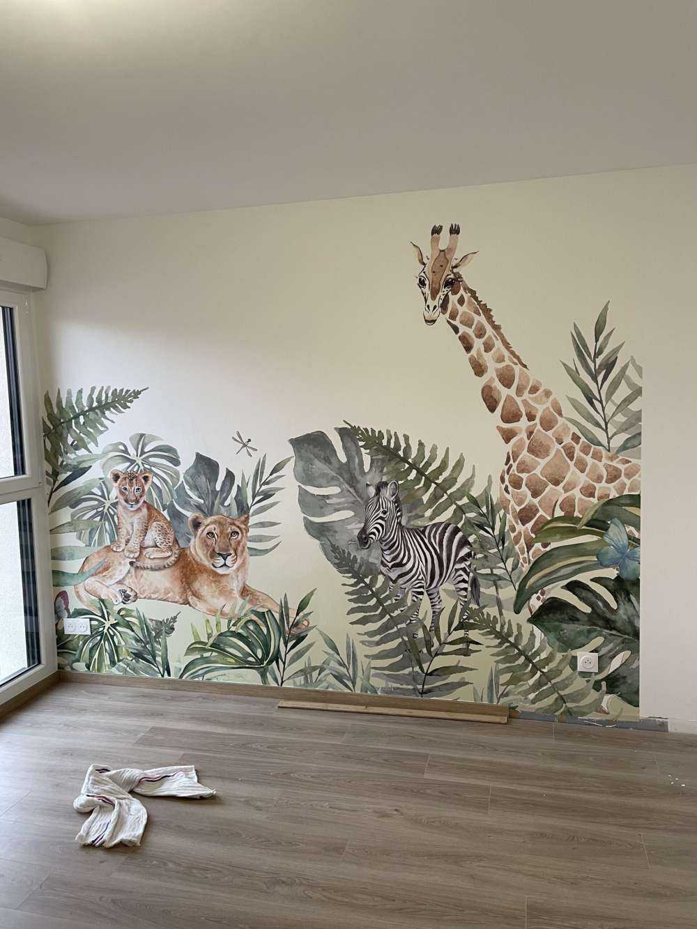 Animaux peint à l'aquarelle