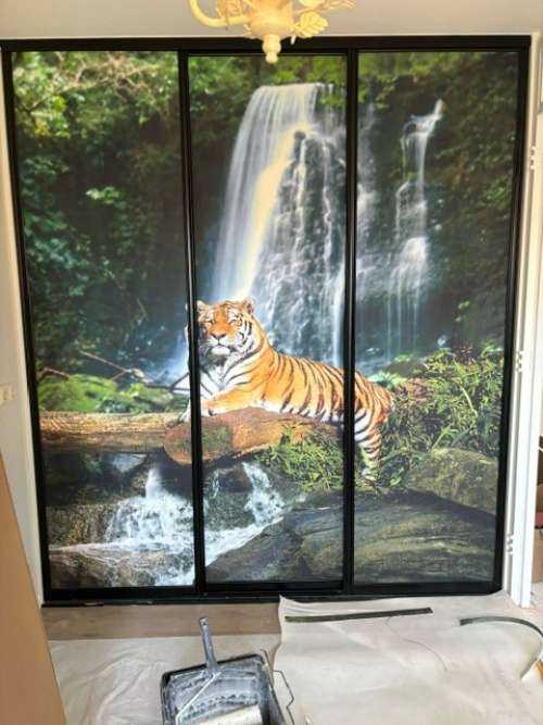 Tigre dans la jungle