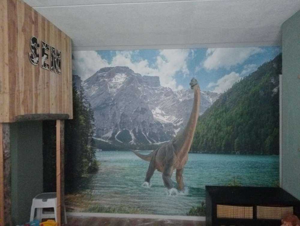Brachiosaurus dans l'eau
