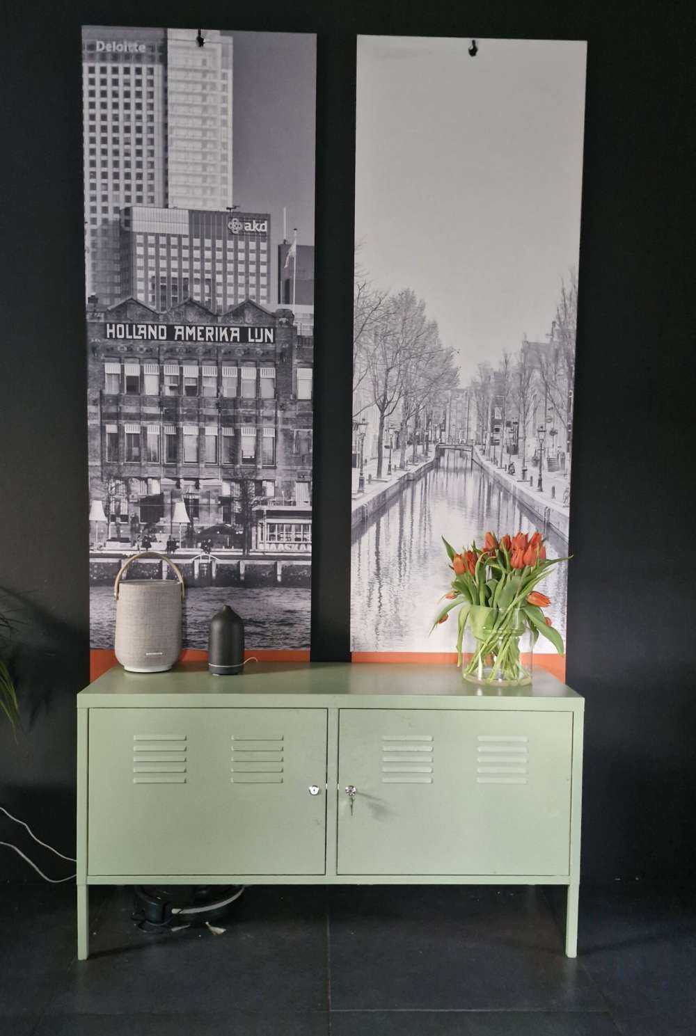 Amsterdam en noir et blanc