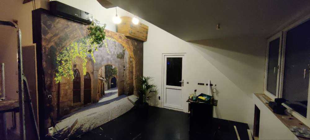 Rue avec arches