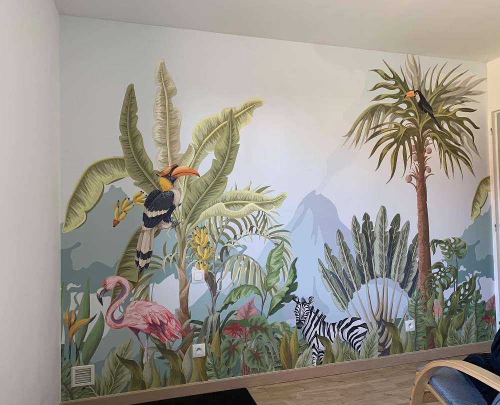 Jungle colorée