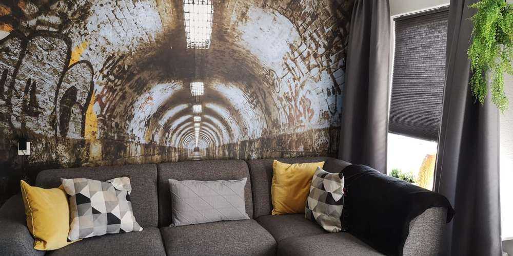 Tunnel de graffiti 3D