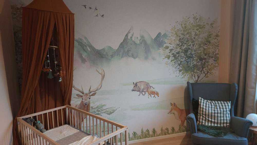 Animaux colorés de la forêt