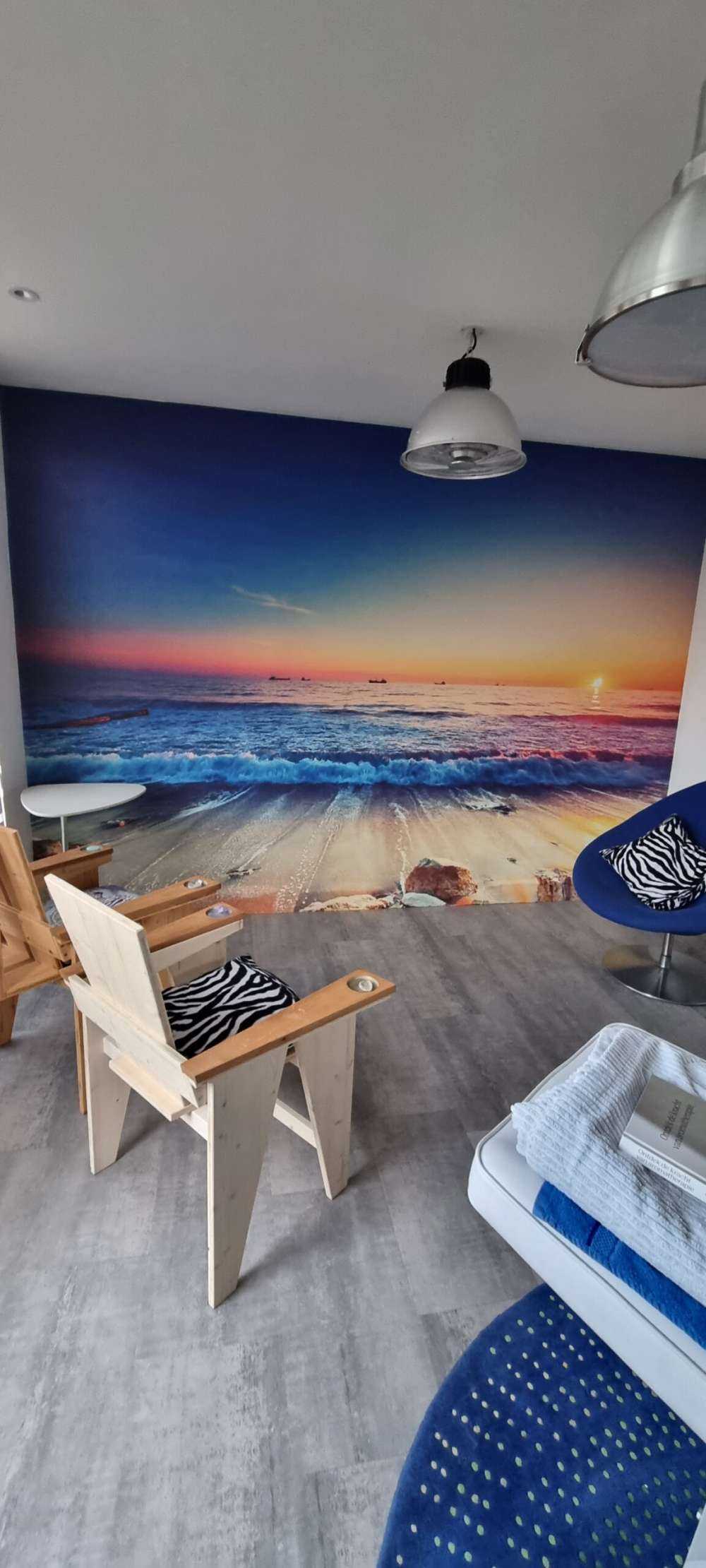 Coucher de soleil sur la mer