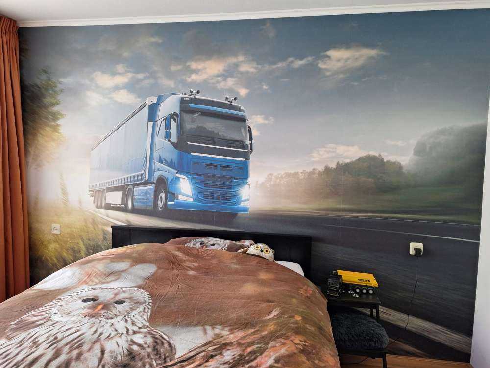 Photo du camion de papier peint