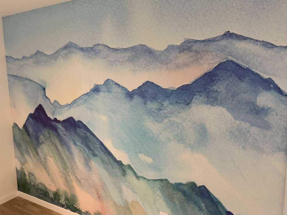 Montagnes abstraites