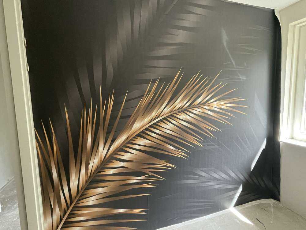 Feuilles de palmier ornées