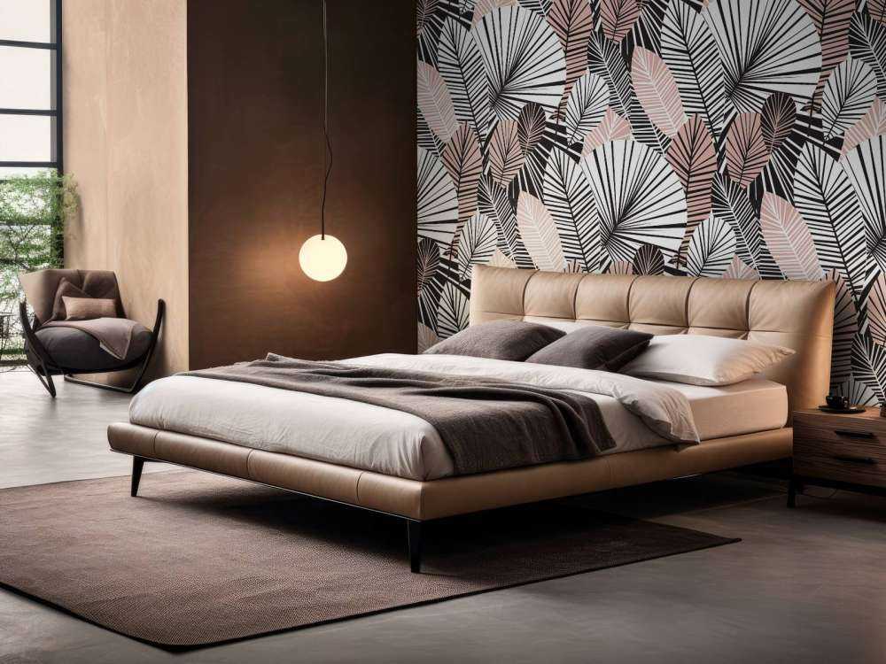 Élégant motif floral