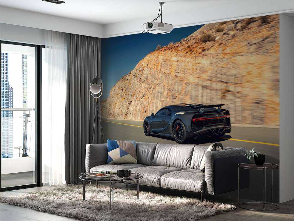 Bugatti Chiron Pur Sport en action
