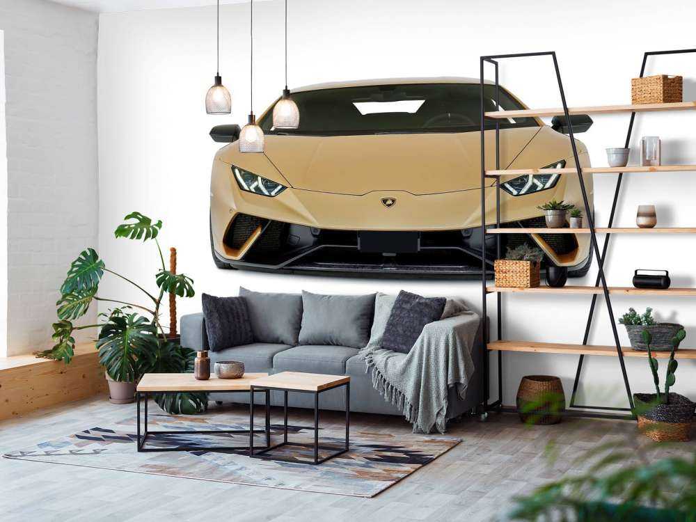 Lamborghini Huracán - Avant, blanc