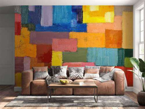 Répartition des surfaces colorées