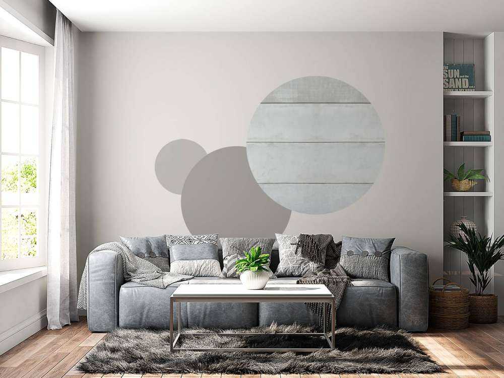 Mur panoramique en béton