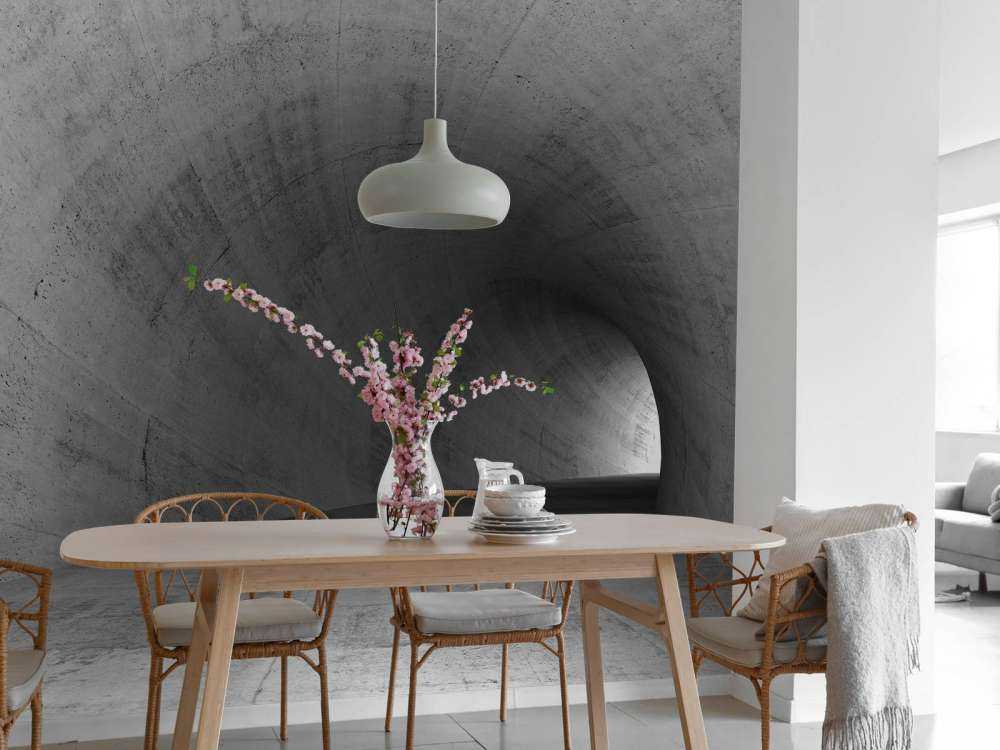 Tunnel en béton