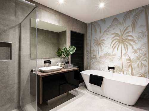 Oasis Tropicale de Montagne, taupe