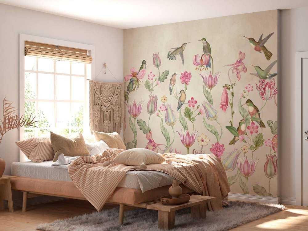 Symphonie de tulipes colibri