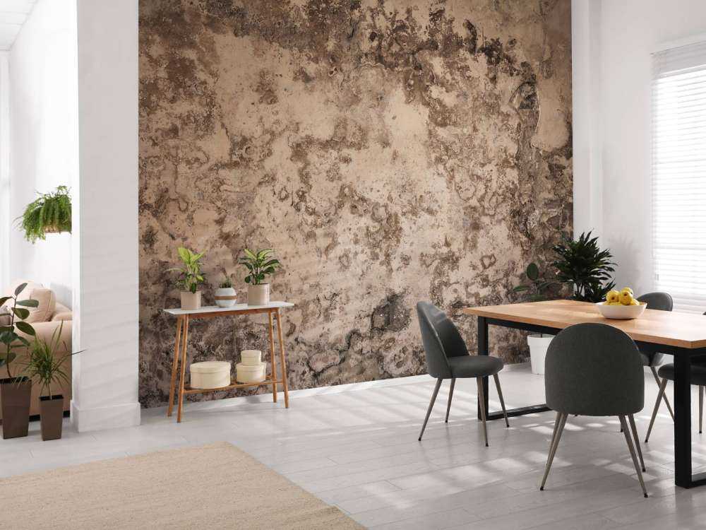 Béton avec stucco