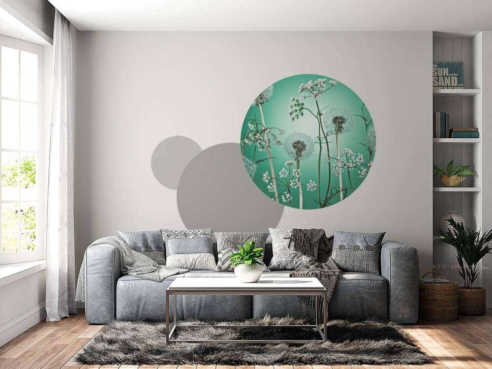 Fantaisie des prés turquoise