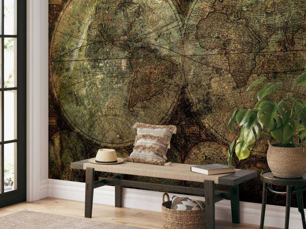 Ancienne carte du monde