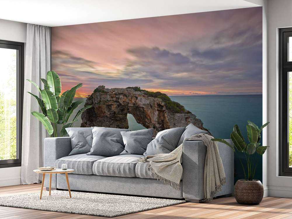 Un rocher dans la mer