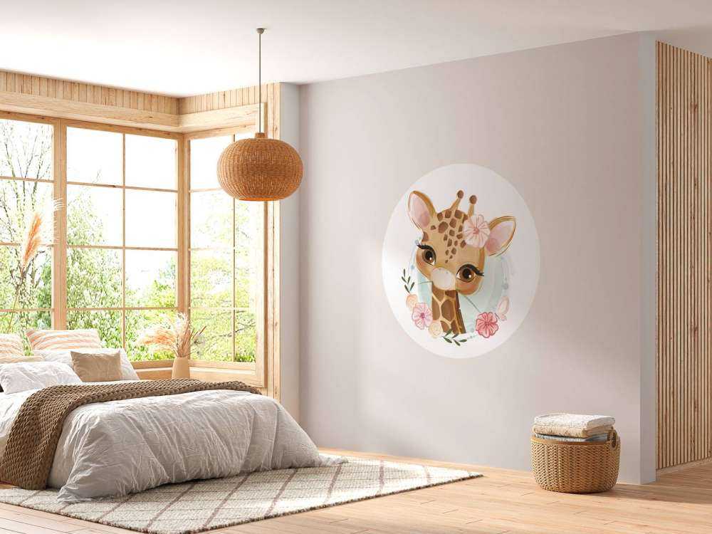 Bébé girafe