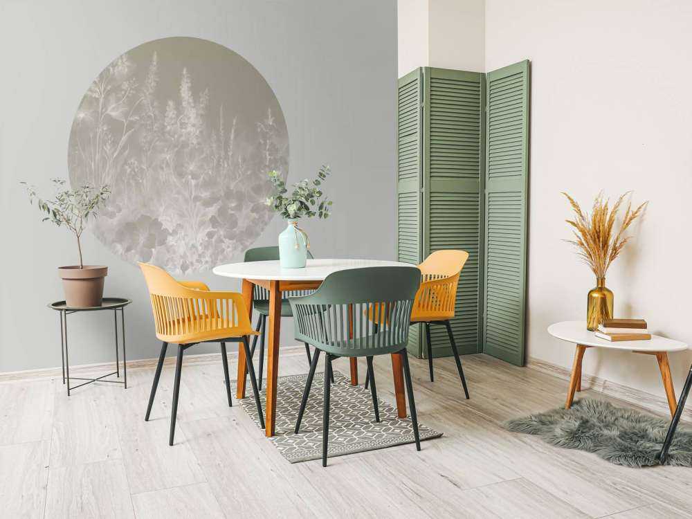 Jardin anglais tendre - olive