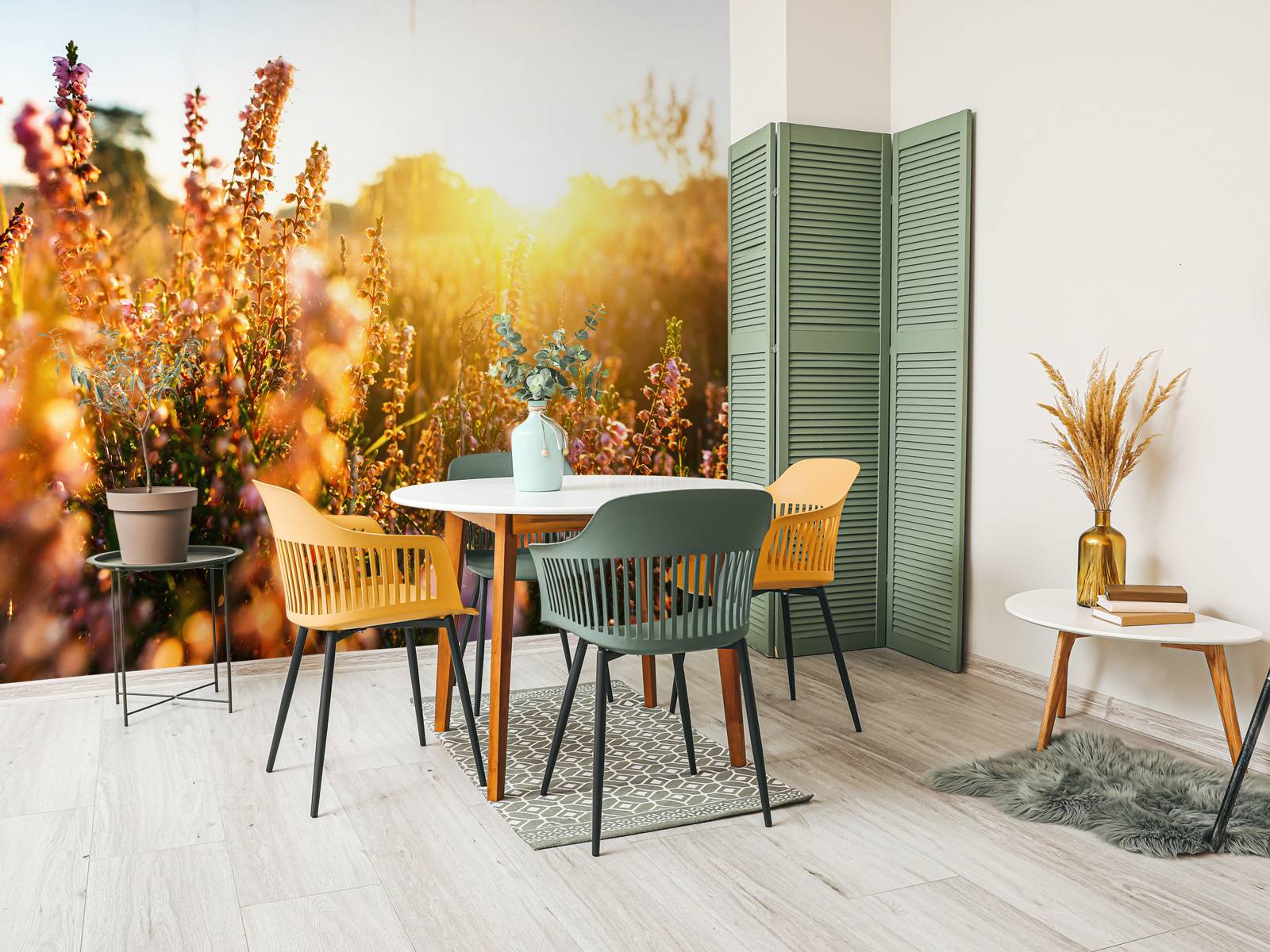 Gros plan sur la plante de bruyère