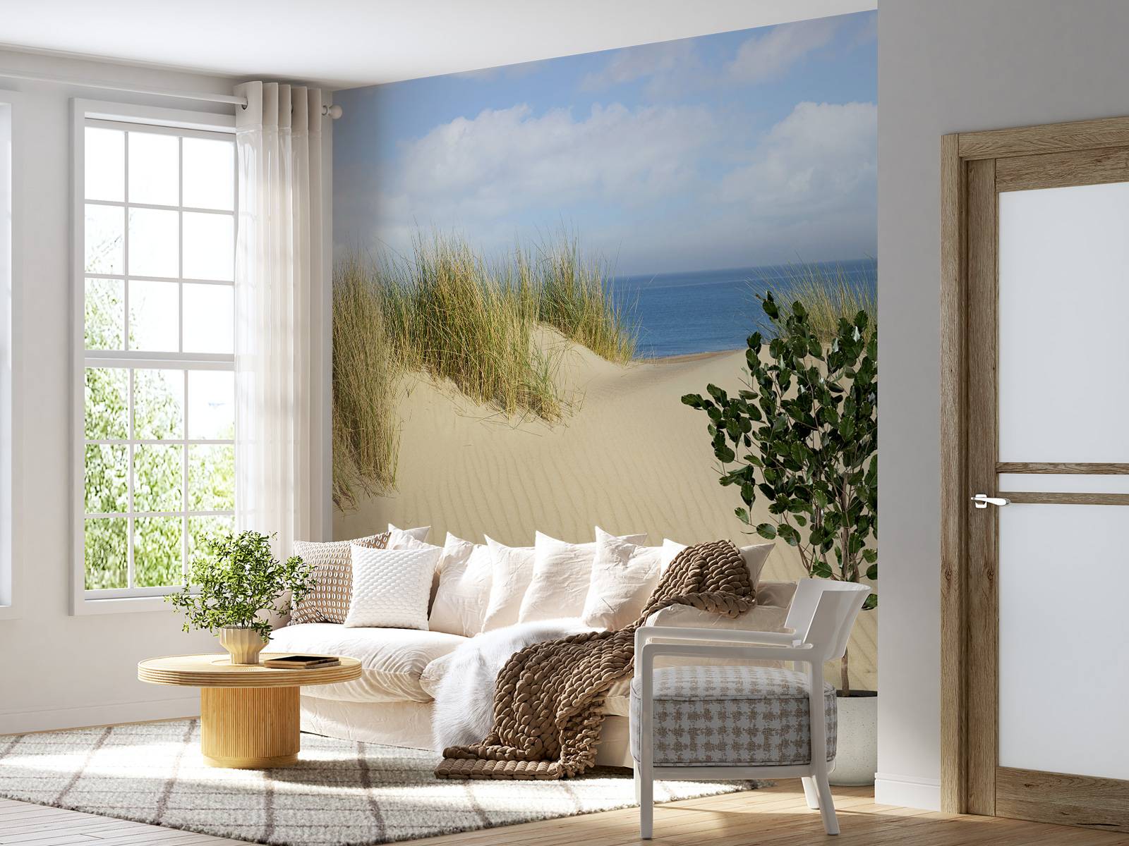 Passage des dunes vers la plage