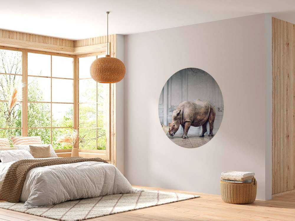Rhinocéros avec abat-jour