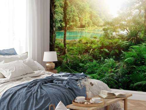 Lac dans la jungle
