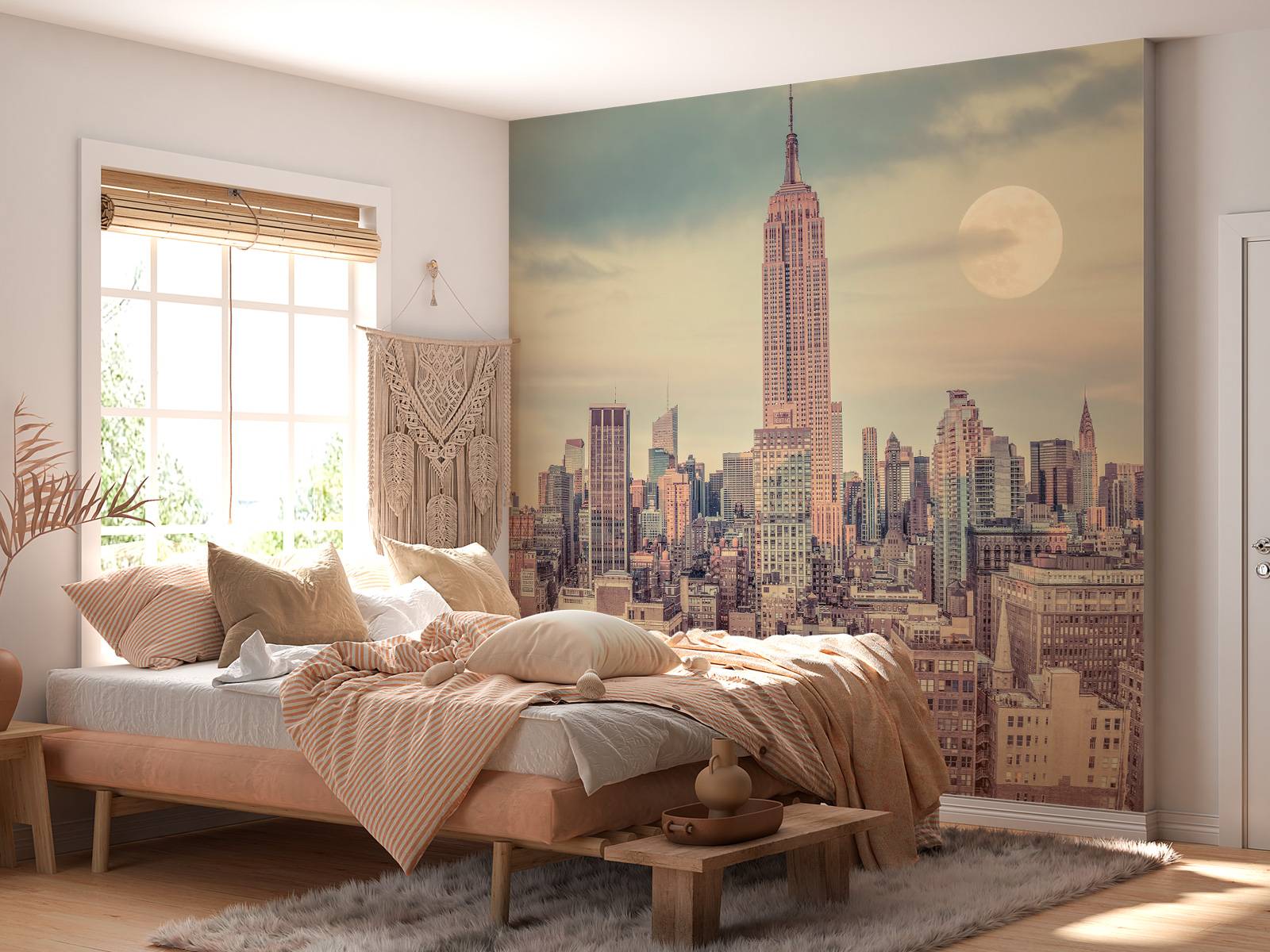 Empire State Building avec Manhattan