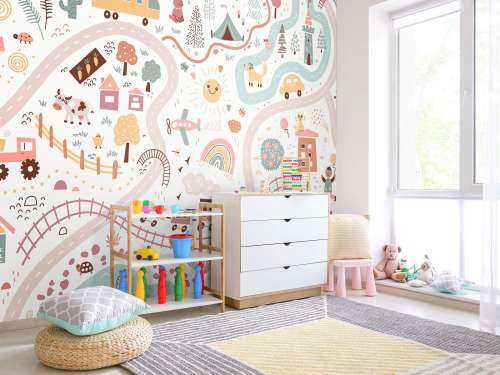 Carte monde enfants