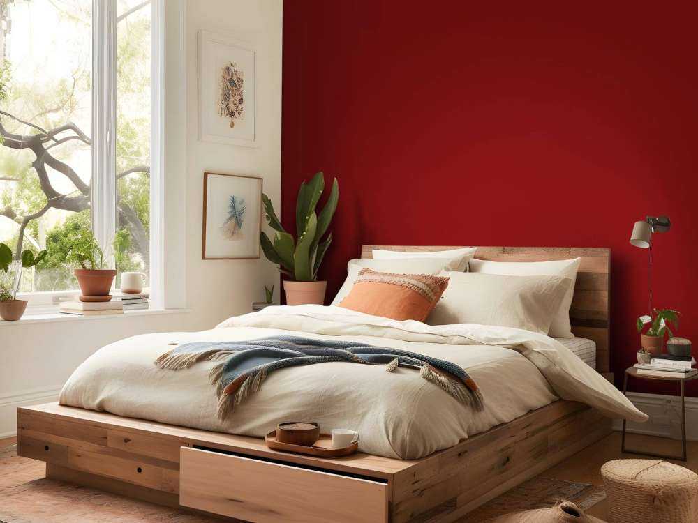 Rouge foncé brun