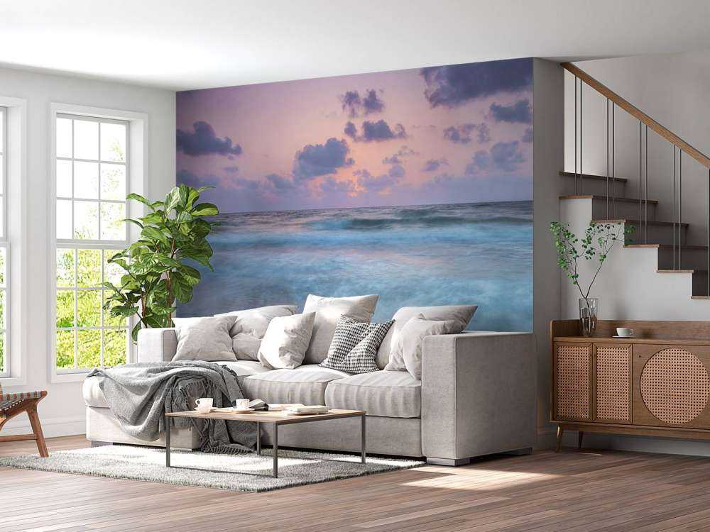 Coucher de soleil à la plage