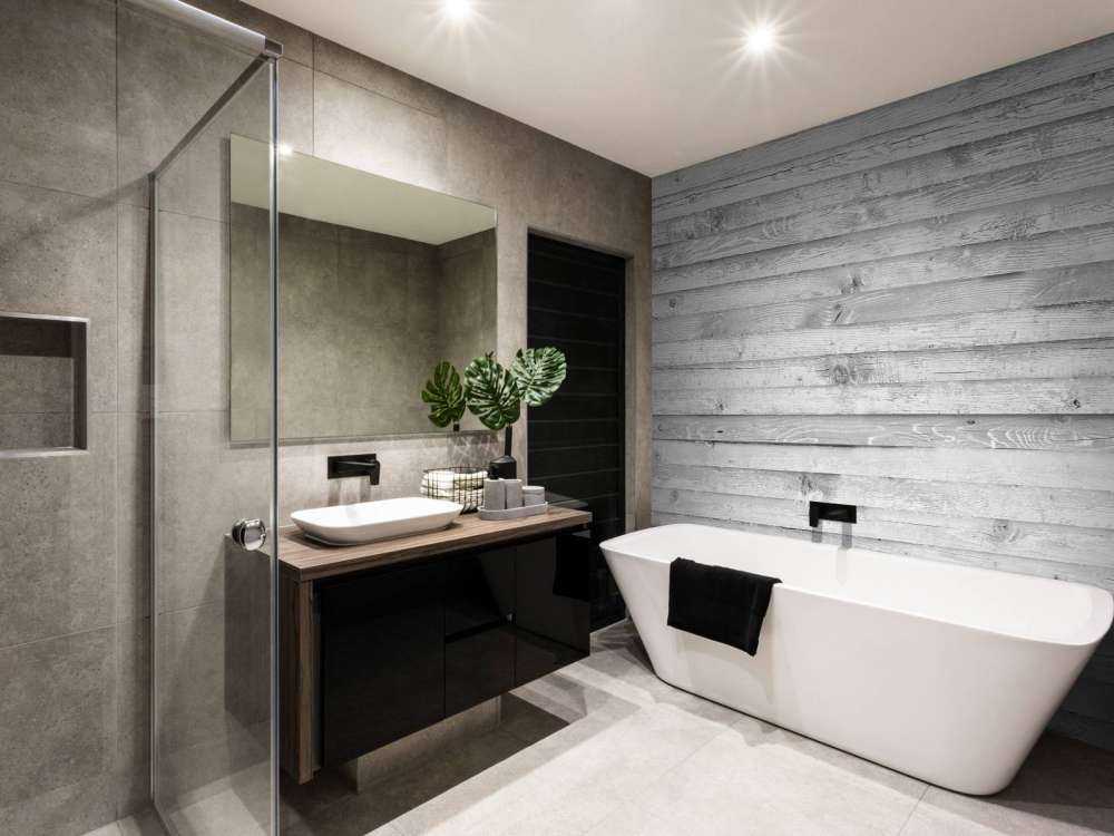 Lait de chaux bois horizontal