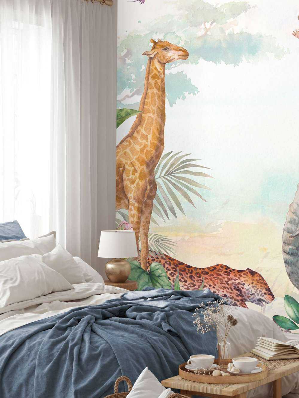 Animaux à l'aquarelle