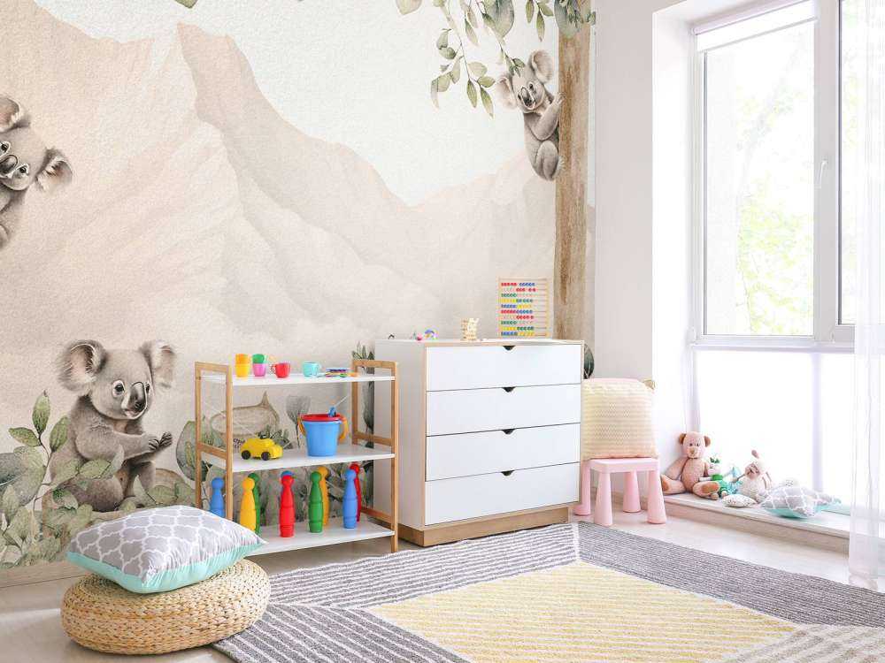 Paysage de koalas
